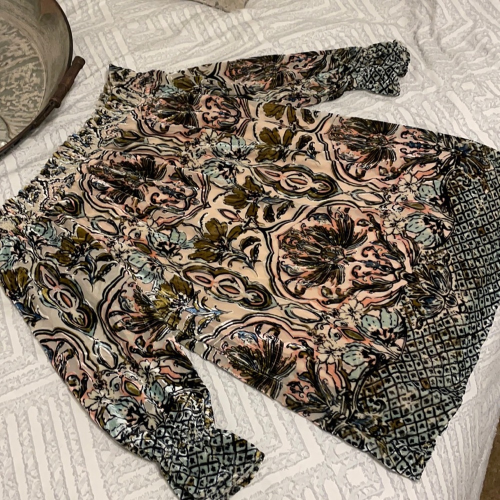 Off the Shoulder Velvet Shift Dress